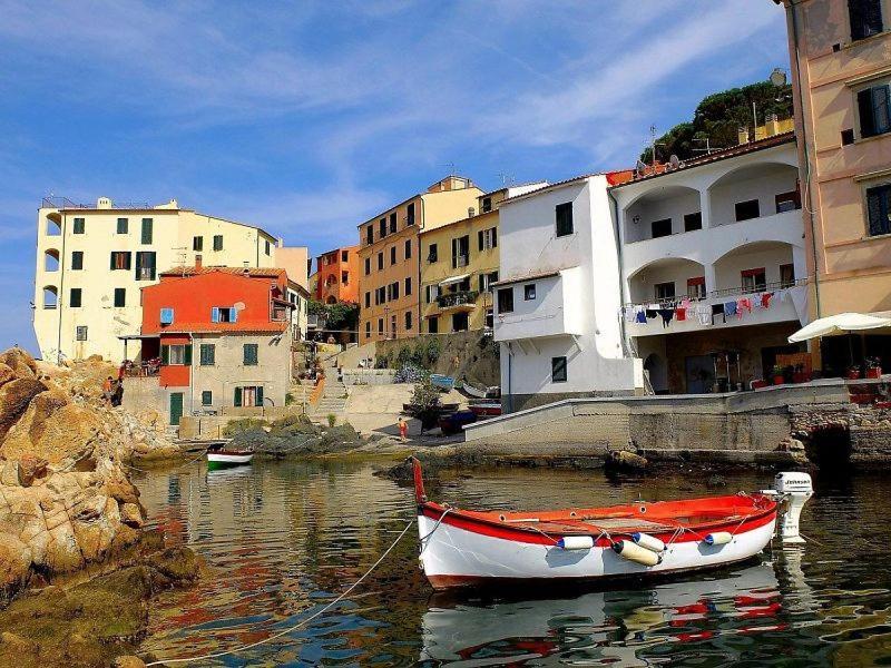La Casina Rossa Villa Marciana Marina  Buitenkant foto
